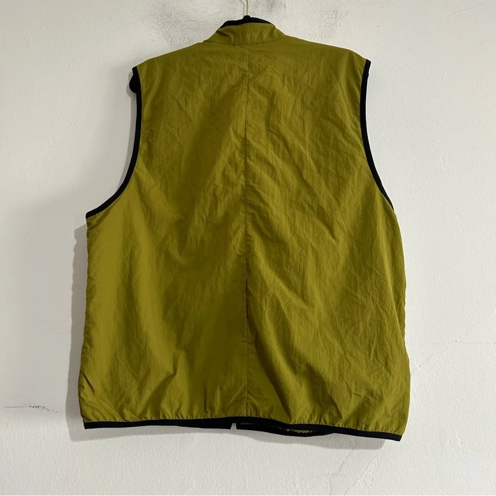 Nike Tech Woven Utility Repel Zip Up Vest Green Medium Gorpcore Outdoor Granola